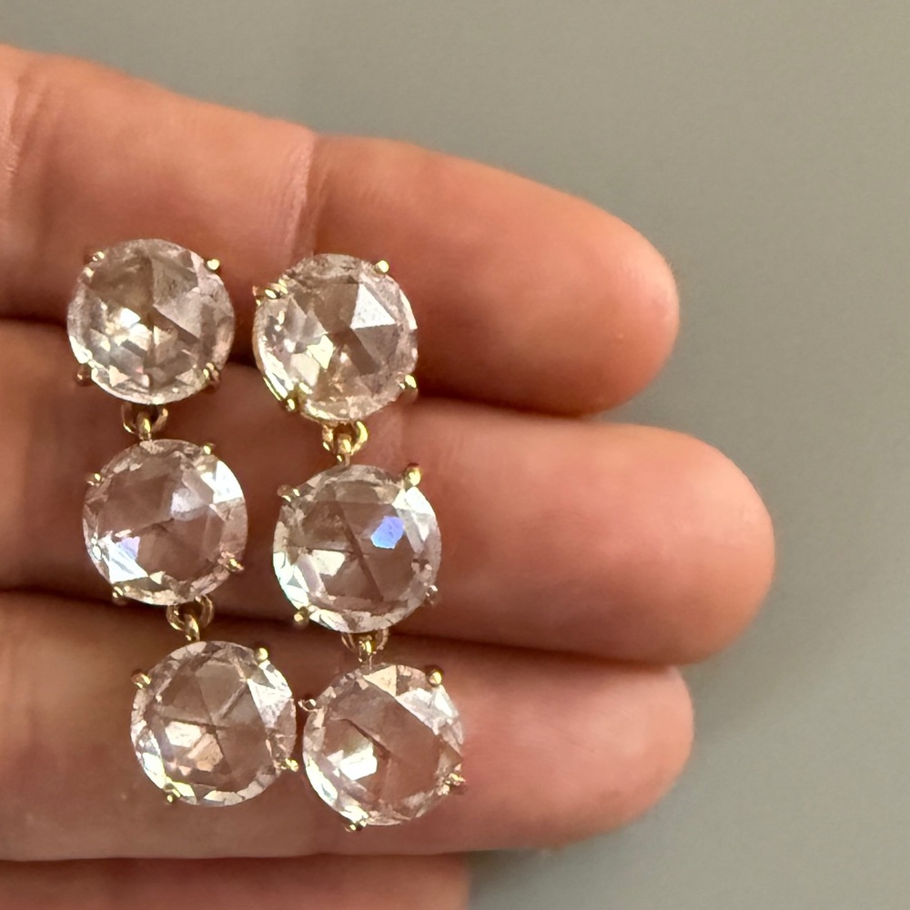Kate Spade cubic zirconia Crystal earrings